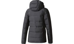 Женский пуховик Adidas W Helionic Ho J, чёрный