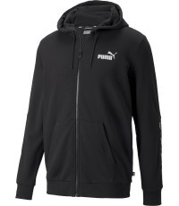 Мужской свитшот Puma Ess+ Tape Full-Zip Black 848768 01