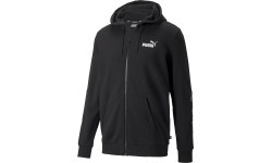 Puma Men's Sweatshirt Ess+ Tape Full-Zip Black 848768 01