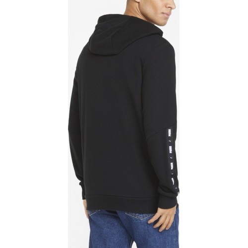 Puma Men's Sweatshirt Ess+ Tape Full-Zip Black 848768 01