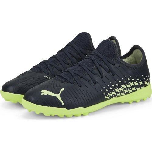 Puma Future Z 4.4 TT Jr Junior Football Boots, Parisian Green Black 107017 01