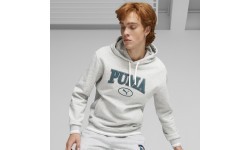 Мужская толстовка Puma Squad Hoodie Fl Grey 676017 04