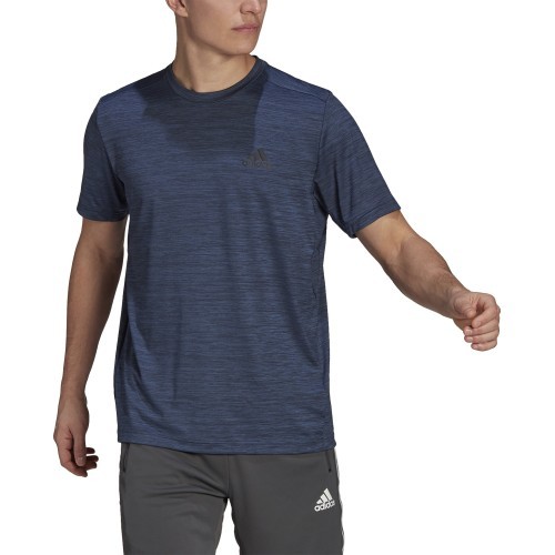 Adidas M HT EL Tee мужская футболка, синяя