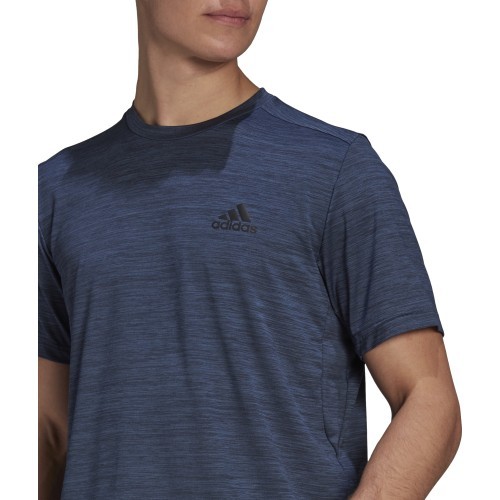 Adidas M HT EL Tee мужская футболка, синяя
