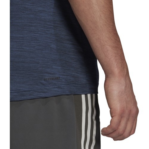 Adidas Marškinėliai Vyrams M Ht El Tee Blue