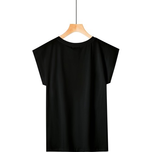 Glo Story Women's Blouse Black WPO B0976