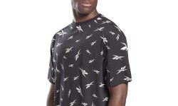 Мужская футболка Reebok Te Aop Vector Tee Black GL3142