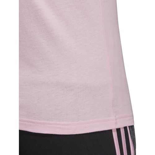 Adidas W E 3S Slim Tee blouse, pink DU0633