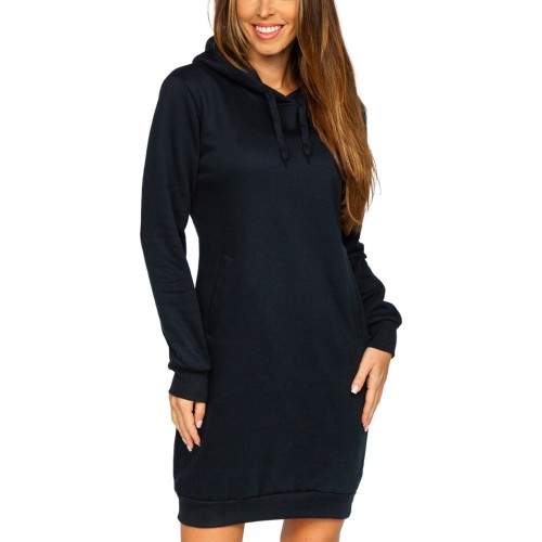 J.Style Women's Fleece Skirt Black 68YS10005-3