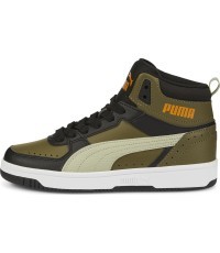 Puma Rebound Joy Blocked Jr Green junior shoes 388447 02