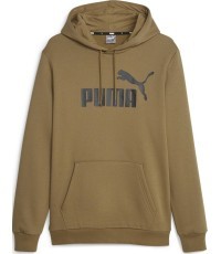 Мужская толстовка Puma Essentials Big Logo Hoodie FL, коричневая 586687 93
