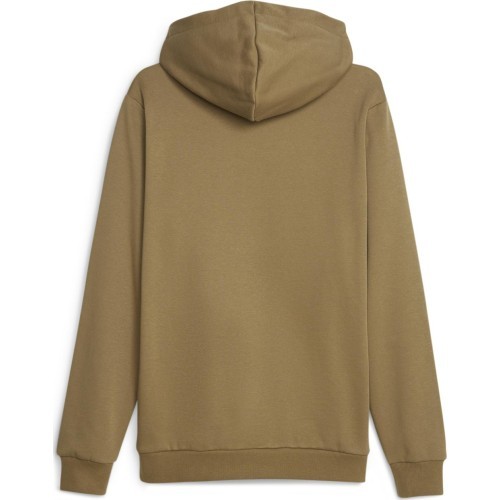 Мужская толстовка Puma Essentials Big Logo Hoodie FL, коричневая 586687 93