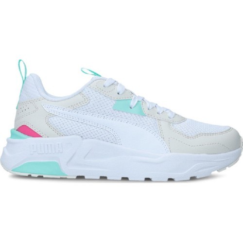 Puma Trinity Lite Jr kids' shoes, White 391443 04