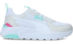 Puma Trinity Lite Jr kids' shoes, White 391443 04