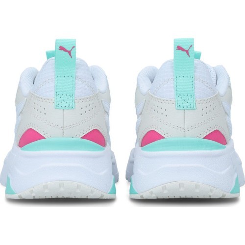 Puma Trinity Lite Jr kids' shoes, White 391443 04