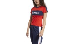 Reebok Palaidinė MoterimsTe Linear Logo Deta Red