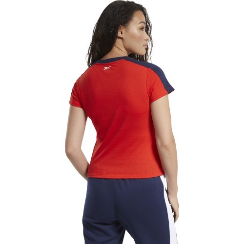 Женская блузка Reebok Te Linear Logo Deta Red