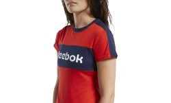 Женская блузка Reebok Te Linear Logo Deta Red