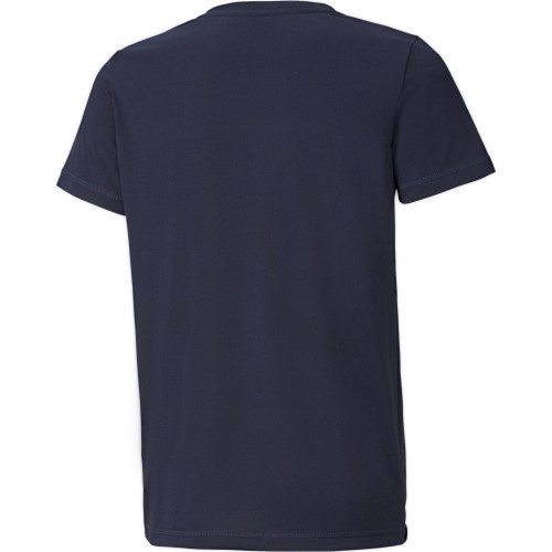 Puma Active Small Logo Navy Teen T-Shirt 586980 06