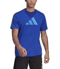 Мужская футболка Adidas M Fi 3Bar Tee Blue HE2223