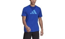 Мужская футболка Adidas M Fi 3Bar Tee Blue HE2223