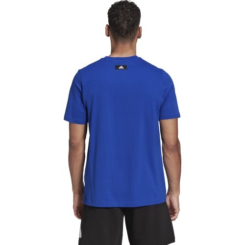 Adidas Marškinėliai Vyrams M Fi 3Bar Tee Blue HE2223