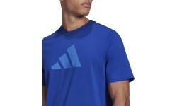 Adidas Marškinėliai Vyrams M Fi 3Bar Tee Blue HE2223