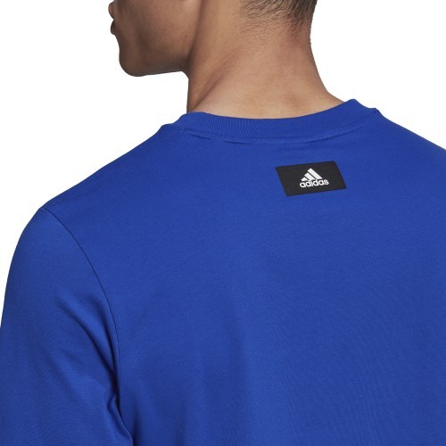 Adidas Marškinėliai Vyrams M Fi 3Bar Tee Blue HE2223