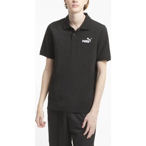 Puma Men's Ess Pique Polo Shirt Black 586674 01