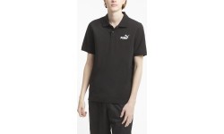 Мужская футболка-поло Puma Ess Pique Black 586674 01