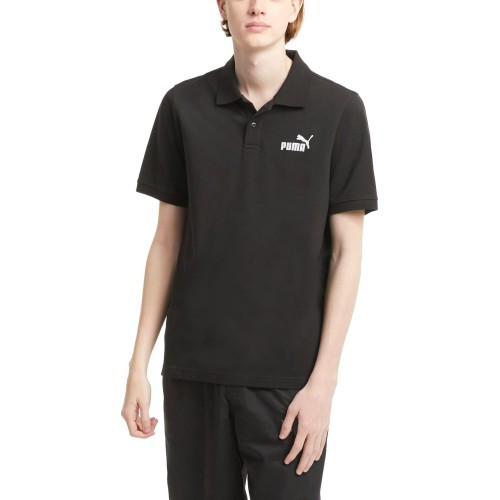 Puma Men's Ess Pique Polo Shirt Black 586674 01