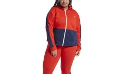 Reebok Džemperis Moterims Te Linear Logo Ft Red Blue FT0901