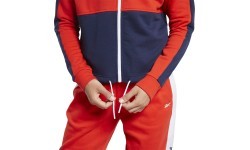 Женский свитшот Reebok Te Linear Logo Ft, красный синий FT0901