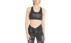 Спортивный бюстгальтер Puma Mid Impact 4Keeps женский, черный, 520306 05