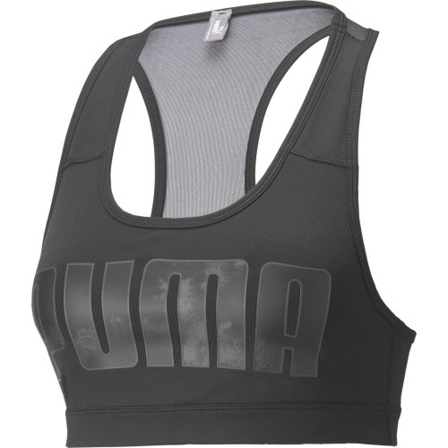 Спортивный бюстгальтер Puma Mid Impact 4Keeps женский, черный, 520306 05