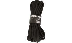 BLACK 5MM (15M) COMMANDO ROPE
