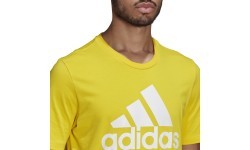 Мужская футболка Adidas M Bl Sj T жёлтая GM3248