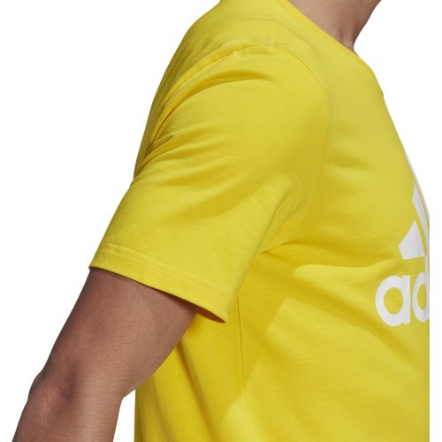 Adidas M Bl Sj T Men's T-Shirt Yellow GM3248