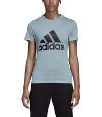 Блузка Adidas W Mh Bos Tee Blue DY7734