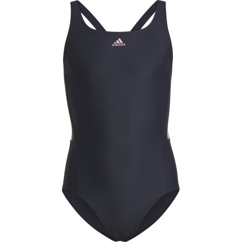 Купальник для девочек Adidas YG 3S Mid Suit, синий HM2076