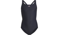 Купальник для девочек Adidas YG 3S Mid Suit, синий HM2076