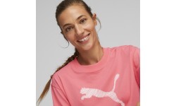 Puma Cotton Blouse for Women Her Tee Loveable Pink 673107 63