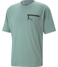 Puma Open Road Tee Men's Cotton T-Shirt Adriatic Green 673401 84