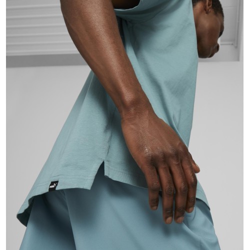 Puma Open Road Tee Men's Cotton T-Shirt Adriatic Green 673401 84