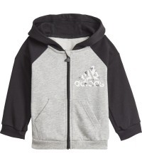 Adidas Sportinis Kostiumas Vaikams I Bos Logo Fz J Grey Black GT9500