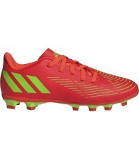 Adidas Predator Edge 4 FxG J Junior Football Boots Red GW0970