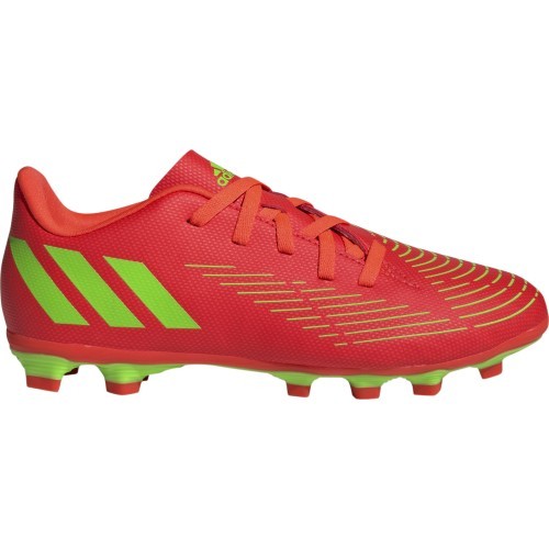 Adidas Predator Edge 4 FxG J Junior Football Boots Red GW0970