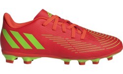 Adidas Predator Edge 4 FxG J подростковые футбольные бутсы, красные GW0970