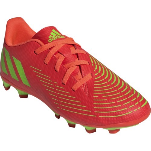 Adidas Predator Edge 4 FxG J подростковые футбольные бутсы, красные GW0970