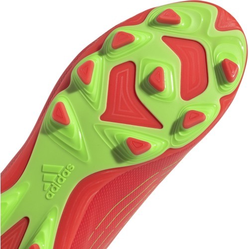 Adidas Predator Edge 4 FxG J подростковые футбольные бутсы, красные GW0970